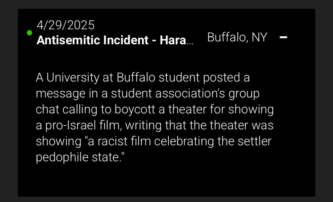 ByGerrySullivan's tweet photo. This is what they’re calling antisemitism in Buffalo ☠️ https://t.co/pbQ0I9iEiS