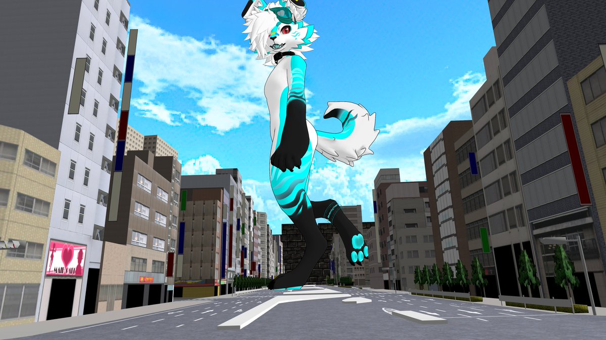 AnarchyTheFoxxo's tweet photo. Puppy hit a growth spurt! Uh-oh.~ #Paws #VRchat #VRC #Furry #Novabeast #Macro #Sizetwitter #Sizeplay https://t.co/PFDRtD4xPr