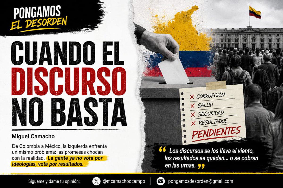 DiplomaticoNot's tweet photo. Mañana en pongamos el desorden: "ideología vs resultados" https://t.co/2EBQ27X5m2