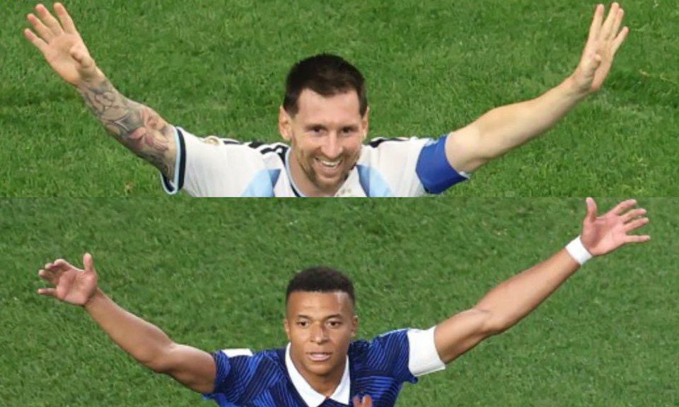 alexandro_x86's tweet photo. ⚽ MÁXIMOS GOLEADORES EN LA HISTORIA DE LOS MUNDIALES
1. LIONEL MESSI 🇦🇷 → 18 GOLES 🐐🔥
2. KYLIAN MBAPPÉ 🇫🇷 → 17 GOLES ⚡
3. Miroslav Klose 🇩🇪 → 16 goles
4. Ronaldo Nazário 🇧🇷 → 15 goles
5. Gerd Müller 🇩🇪 → 14 goles
#WorldCup #Recor #Goleadores #Messi #Mbappe https://t.co/zQmdUsVQmn