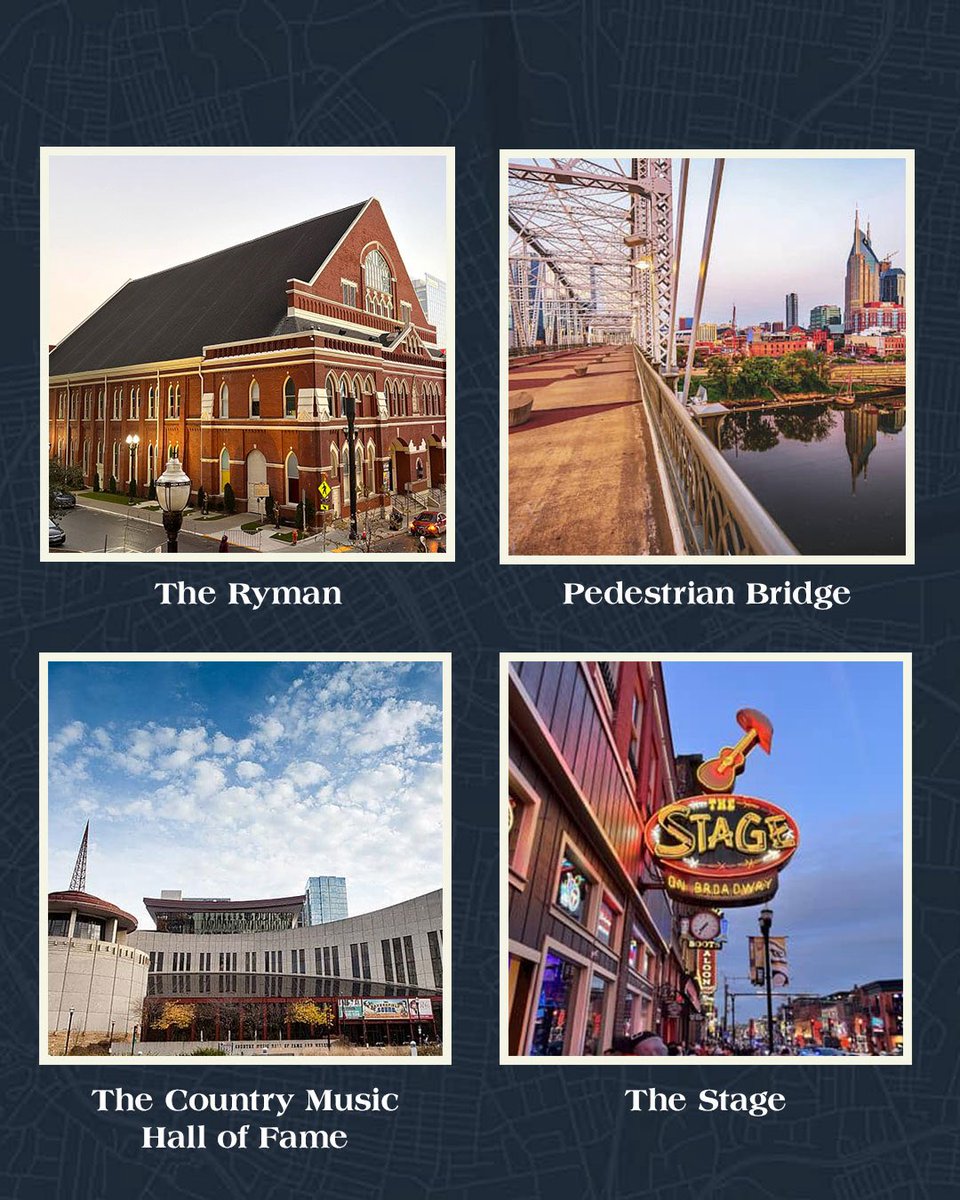 OfficialJackson's tweet photo. In town for #LastCallWithAlanTheFinale? 🤠

Grab your boots and hit the streets of Music City with Alan Jackson’s Music City Scavenger Hunt. Complete the hunt for a chance to win an autographed guitar, a Last Call merch pack, and two tickets to the Country Music Hall of Fame and Museum.