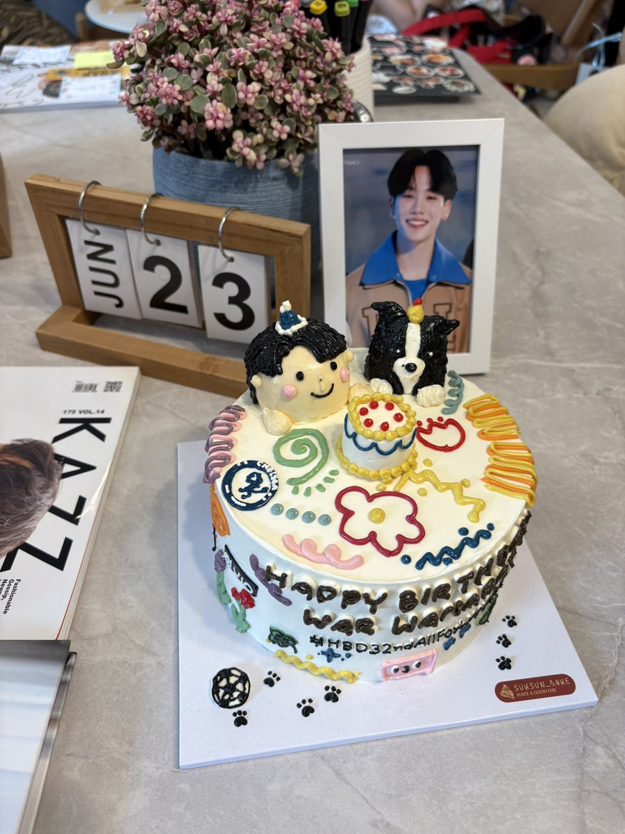 moob_x's tweet photo. Jun 23 / make with love ❤️ 

#32ndHappyWARday
BEST WISHES TO WAR 32nd
#หยิ่นวอร์ #warwanarat @warwanarat https://t.co/qEgQzNbWvA