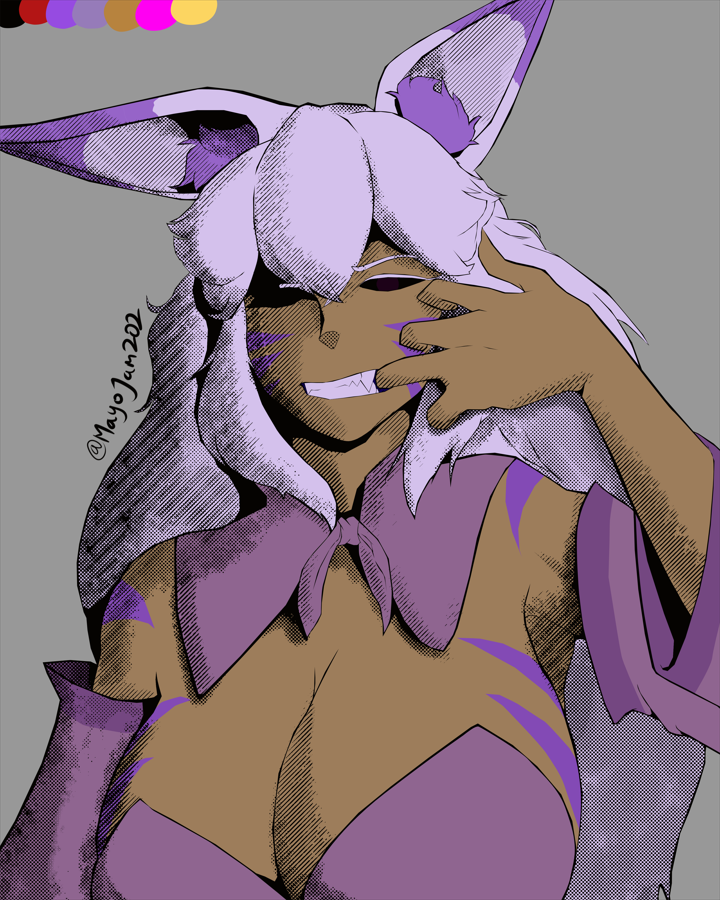 MayoJam202's tweet photo. Made a challenge for myself, i either suck or just the colors are not a match
(first is the challenge, second is the original color)

#artraffle #oc #ocart #digitalart #artmoots https://t.co/41S8CGbs3N
