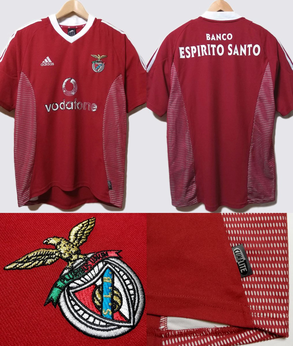 古着/Used】 🇵🇹ベンフィカ 2002-03 adidas サード/UEFA半袖
