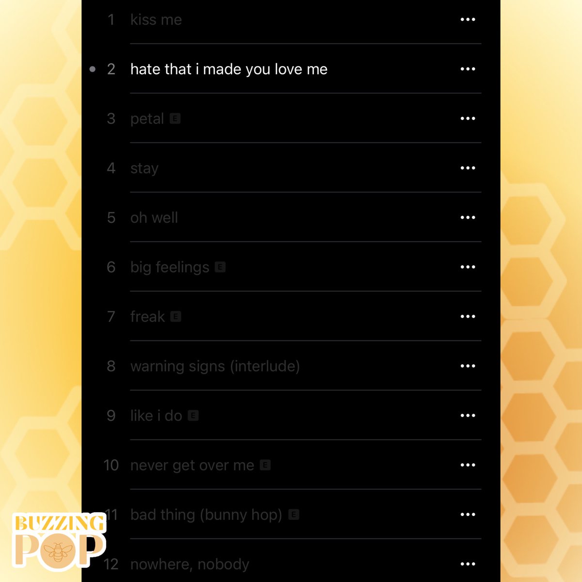 BuzzingPop's tweet photo. Ariana Grande’s upcoming album, ‘petal,’ has 6 explicit songs.

Out July 31st. https://t.co/g6Eo0XttHm