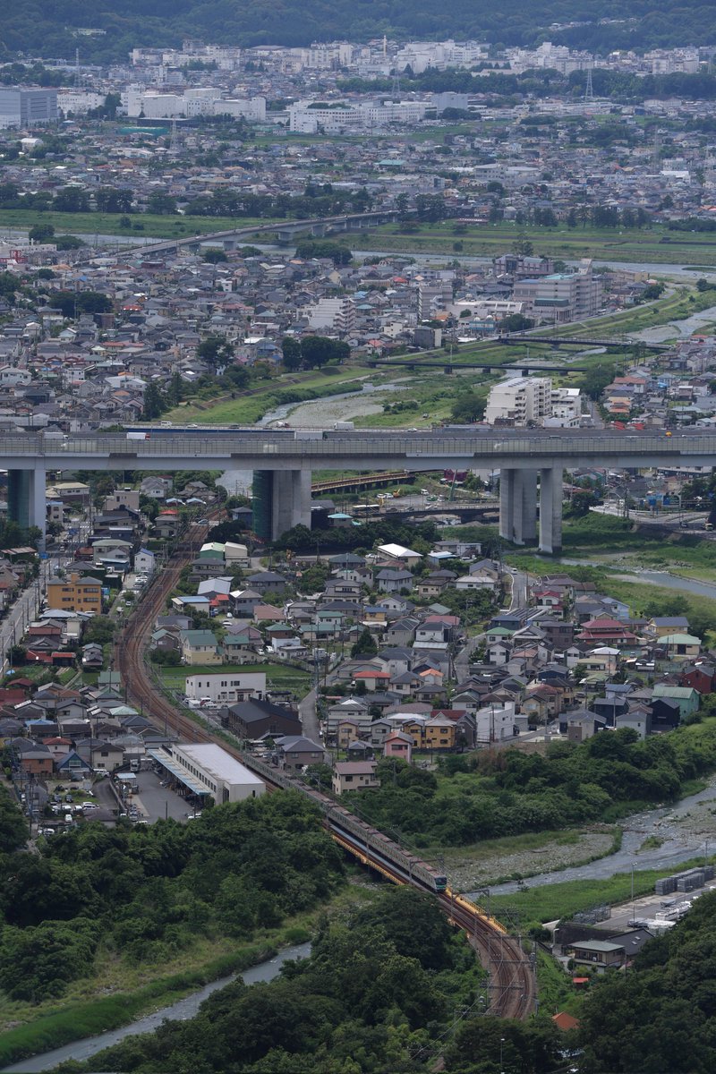 Seven_Siz's tweet photo. 6/8,15,22 16000系 TASC試運転
普段伊勢原までしか入線しない16000系が新松田まで入線しました。 https://t.co/D2STzwegwg