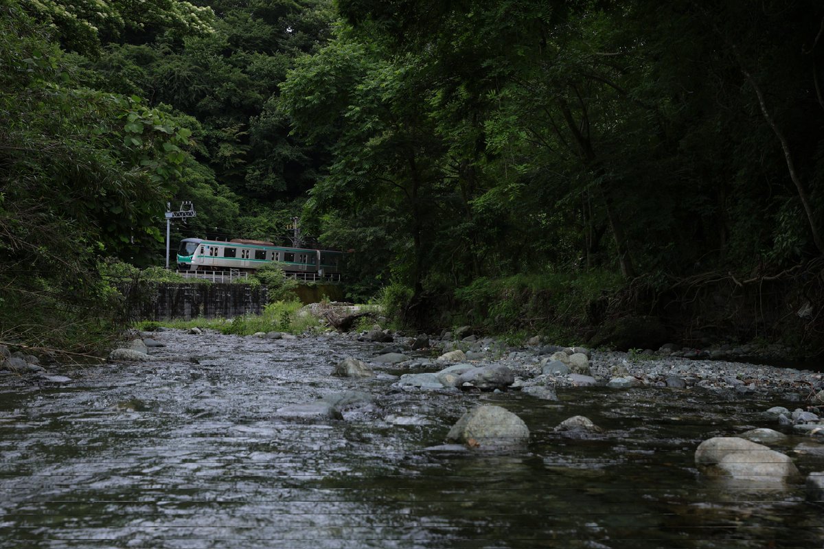Seven_Siz's tweet photo. 6/8,15,22 16000系 TASC試運転
普段伊勢原までしか入線しない16000系が新松田まで入線しました。 https://t.co/D2STzwegwg
