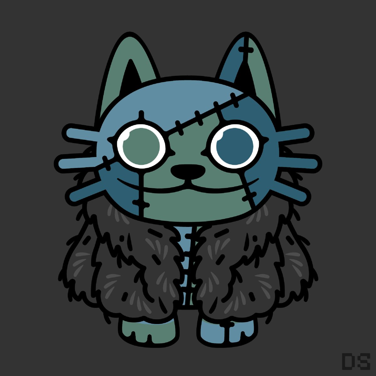 DR0PSH0P's tweet photo. zombies. fur. @psych_nft @DR0PSH0P #MLC https://t.co/E8kM6V0Nk8