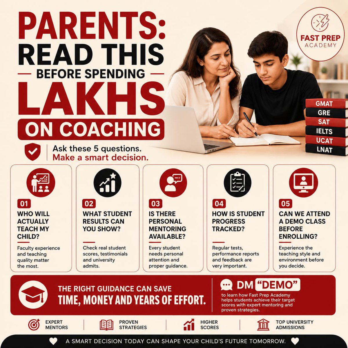 fastprepacademy's tweet photo. Checklist for parents before signing up!

#demo #online #prep #studyabroad #coaching #parents https://t.co/VjOqiq1tgx