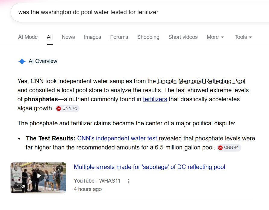 JohnnyMcFoley's tweet photo. @MarkWarner LOOK ur Dem supporters/buddies sabotage the pool . CNN Tested and found HIGH level of fertilizer compound. Are Dem going to tell the people the wind blow all the fefertilizer compound in? 🤣Are YOU &amp; Demcrats going to stop Trump from arresting people vandalize federal property. https://t.co/sB7iB4nxrk