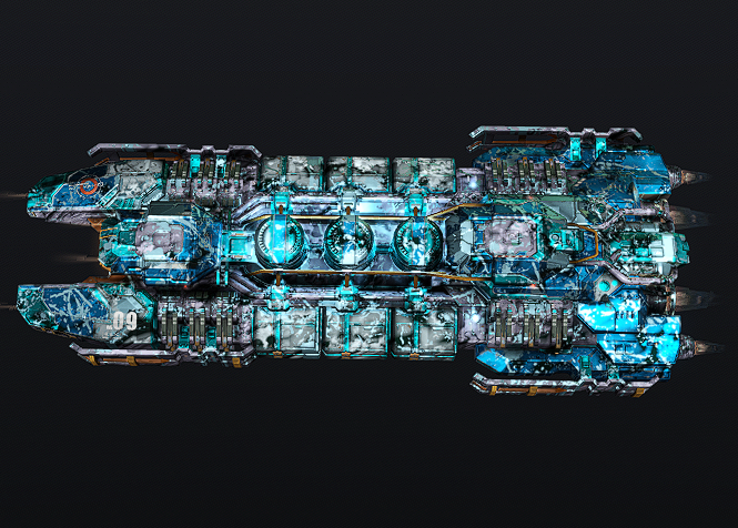 orik_Kado's tweet photo. @EveOnline @FenrisCreations 
Introducing the Hulk: "Icebreaker's Tempest" SKIN!  Designed for the ultimate ice-mining fleets, blending the raw power of a cosmic storm with glacial precision.

My entry for the latest @JustAbout__  challenge! https://t.co/5xTGe3tlEV