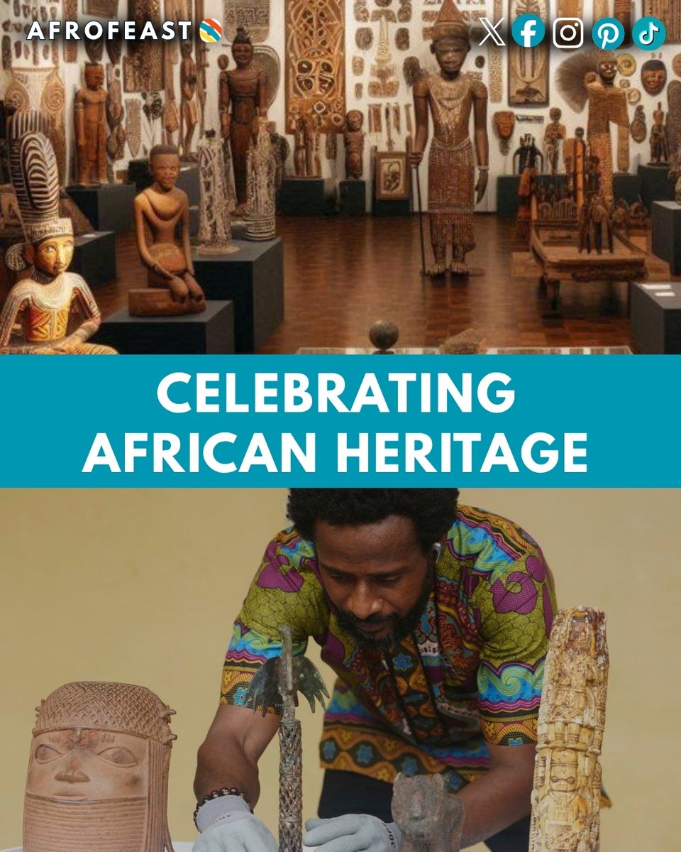 afrofeast's tweet photo. 🌍✨ Celebrating African heritage through culture, tradition, history, music, food, and unity. Proud of Africa’s rich legacy, diversity, and vibrant spirit. ❤️🖤💚 

#Afrofeast #AfricanHeritage #AfricanCulture #ProudlyAfrican https://t.co/wxidTXDhOW