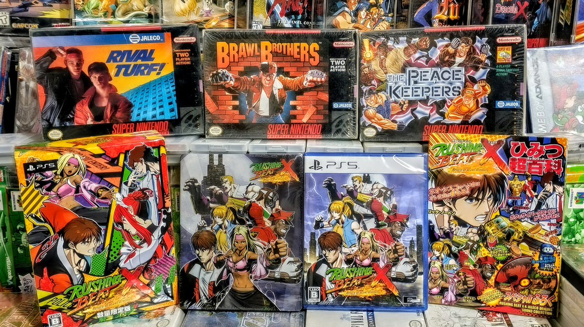 leex2007's tweet photo. En juegos con secuela inesperada....
Aúnque en américa cambiaron los nombres (y censuraron fuertemente la tercera entrega) me sorprendio que una 4ta entrega de la Saga Rushing Beat se sumara este 2026 https://t.co/A1LkmxF7LJ