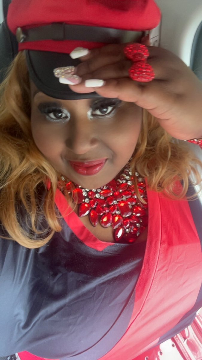 Princesskalonna's tweet photo. 6/21/26 Mommy’s Birthday Dinner at Latitudes Picture of Me in Red, White and Black Flow🛥️🛳️⛴️🌊🌊🤍❤️🖤 https://t.co/R5VWiKUuYy