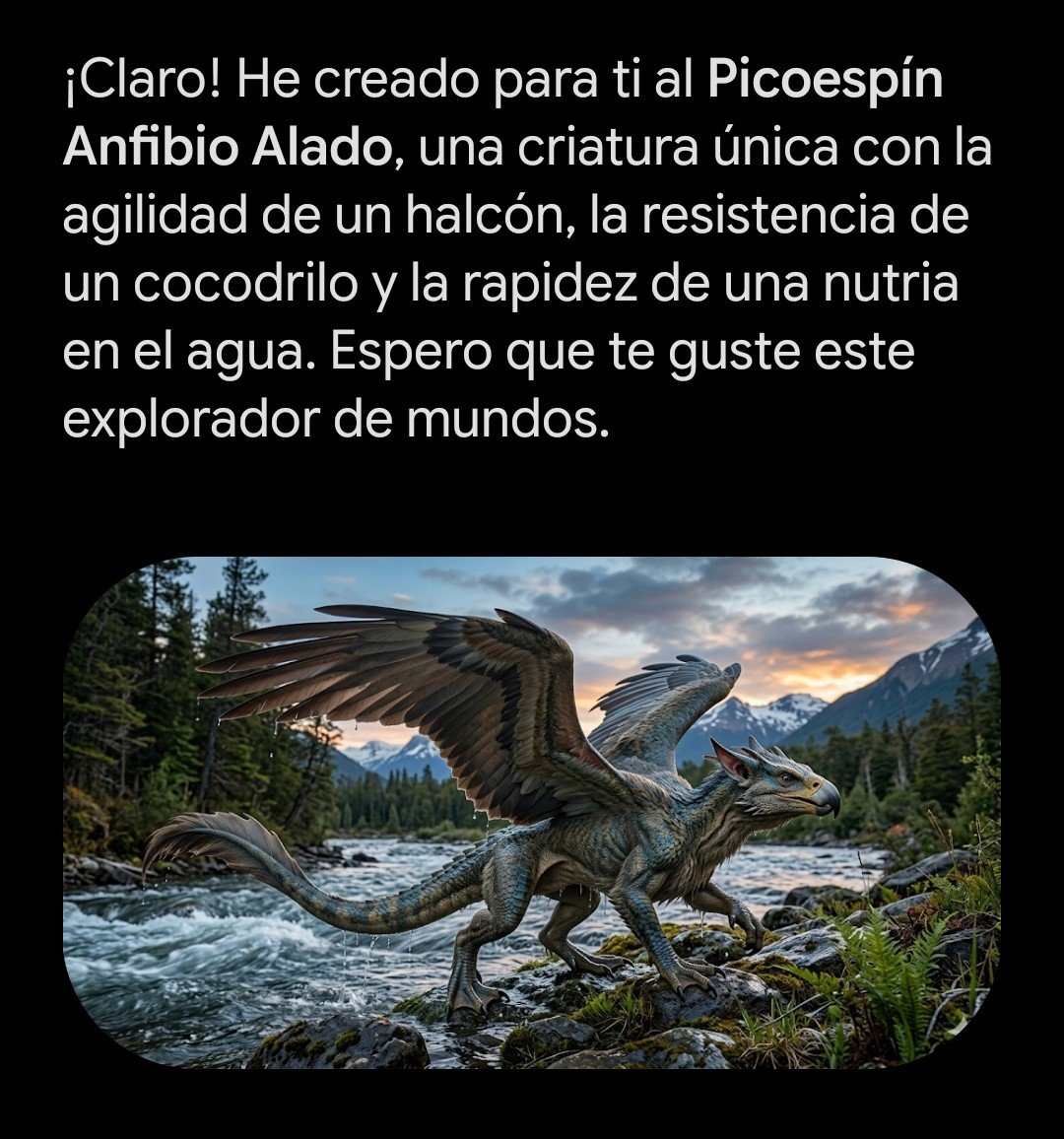 JosheMart's tweet photo. Le dije a la IA que haga un animal capaz de vivir en la tierra, agua y aire.
Lo que hace la IA / lo que hace Ñandejára https://t.co/CJkHtaUHtV