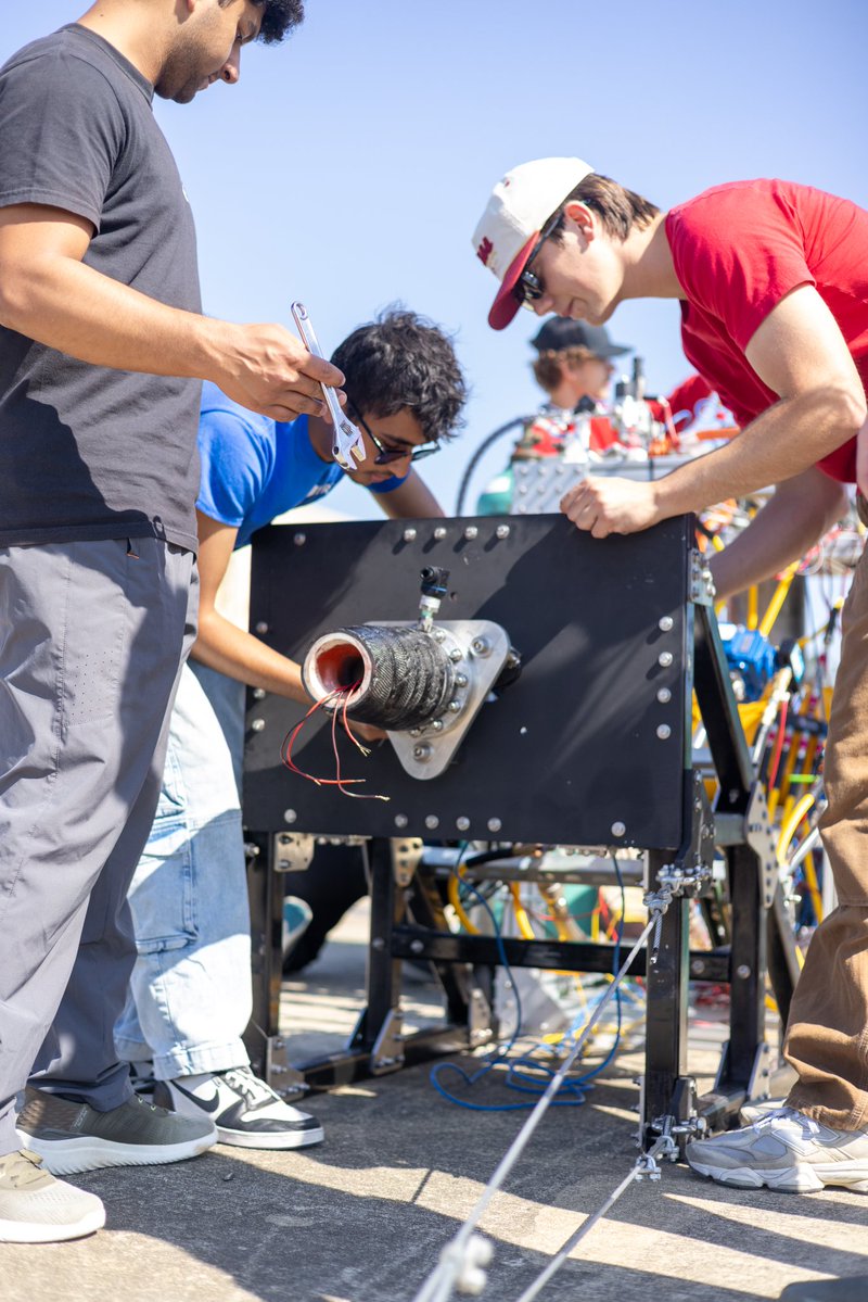 erauerpl's tweet photo. This year has been a major step forward for our team, and ERPL would like to thank our sponsors, whose support has been essential to the rebuild of our fluids system and thrust structure. Your generosity allows us to continue pushing the boundaries of collegiate liquid rocketry. https://t.co/dTl4SD3pqk