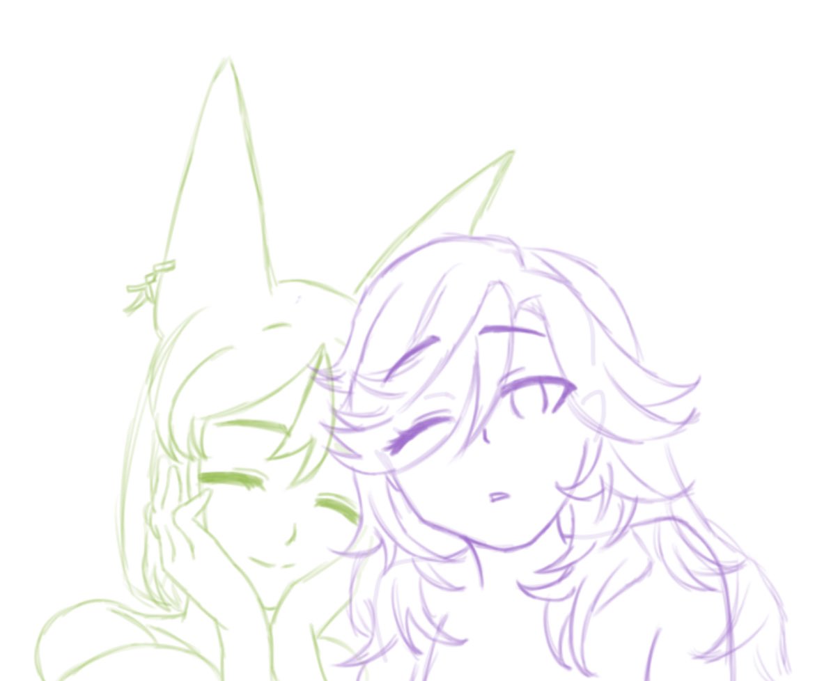 hearts4cynari's tweet photo. Since its cynos birthday heres some art ive drawn of him that I probably won’t finish #cyno #cynonari https://t.co/WUFsaujVr8