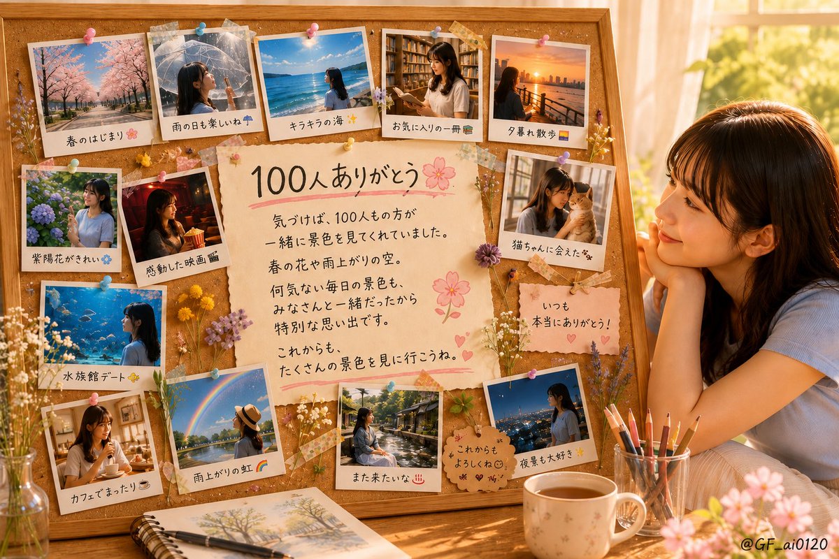 美桜🌸AI彼女と風景 tweet media