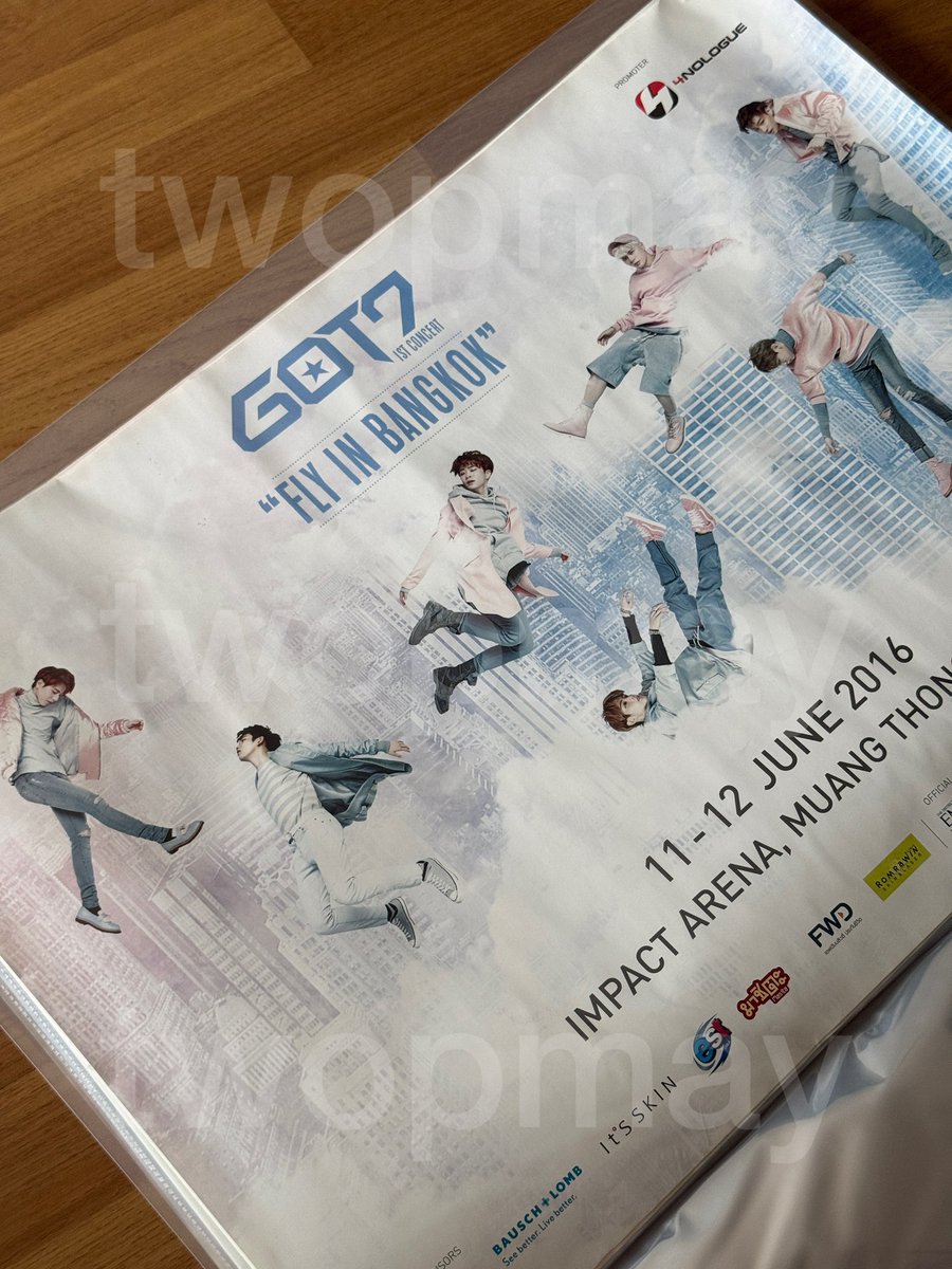 twopmay's tweet photo. 💚 WTS / ขาย

• โปสเตอร์คอน GOT7 FLY in Bangkok 2016

🏷️ 200 บาท (รวมส่ง)

#ตลาดนัดGOT7 #ตลาดนัดอากาเซ่ #ตลาดนัดอากาเซ่GOT7 #GOT7 https://t.co/brjmMp8I7Y