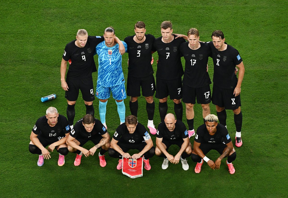 demarkesports's tweet photo. Norveç, 28 yıl sonra katıldığı Dünya Kupası’nda gruptan çıkmayı garantiledi. https://t.co/2EYnWy7Nd3