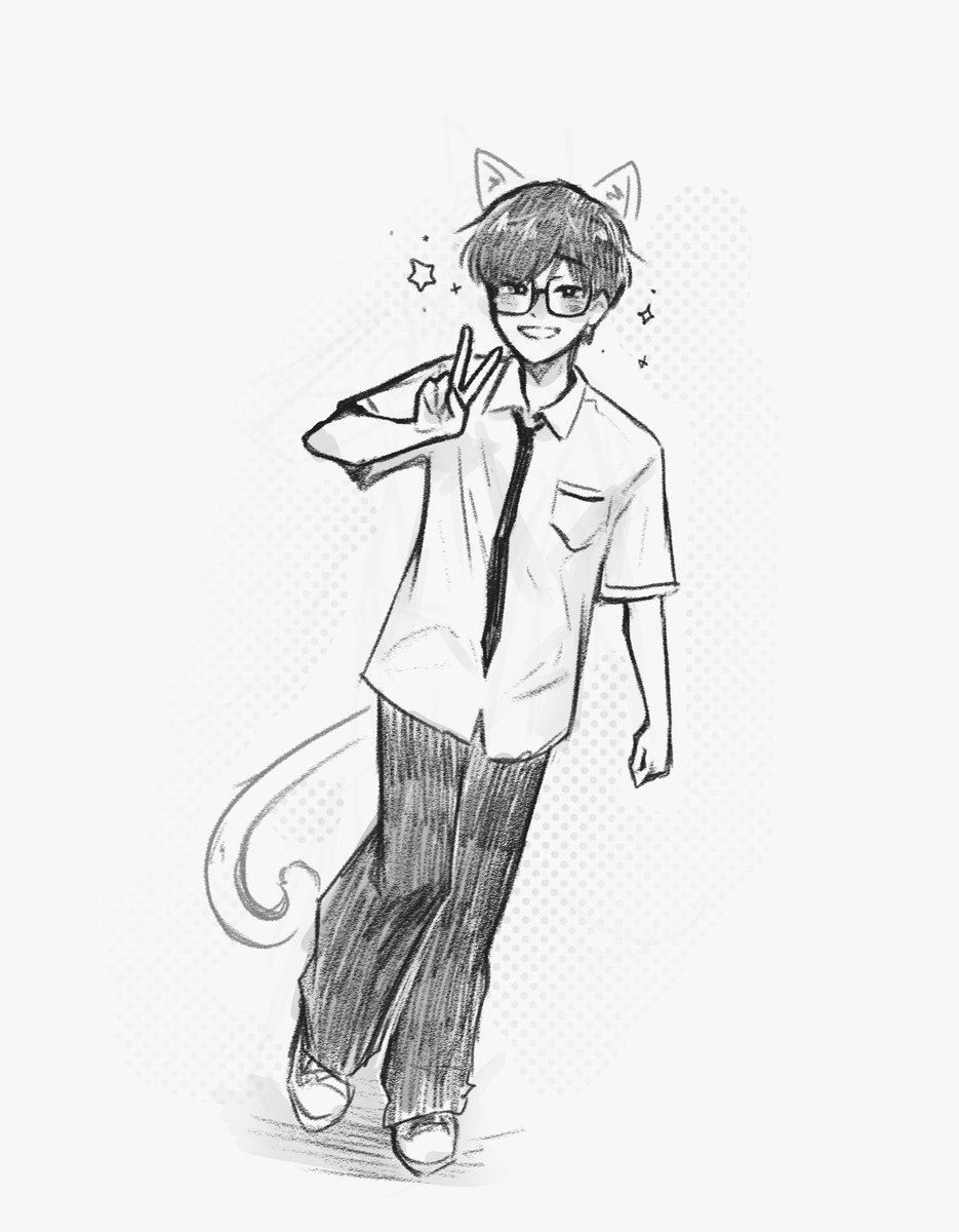 9ame6oi's tweet photo. i miss u a whole lot !!! ✌️🐱✨️ https://t.co/HUUefxYfHZ