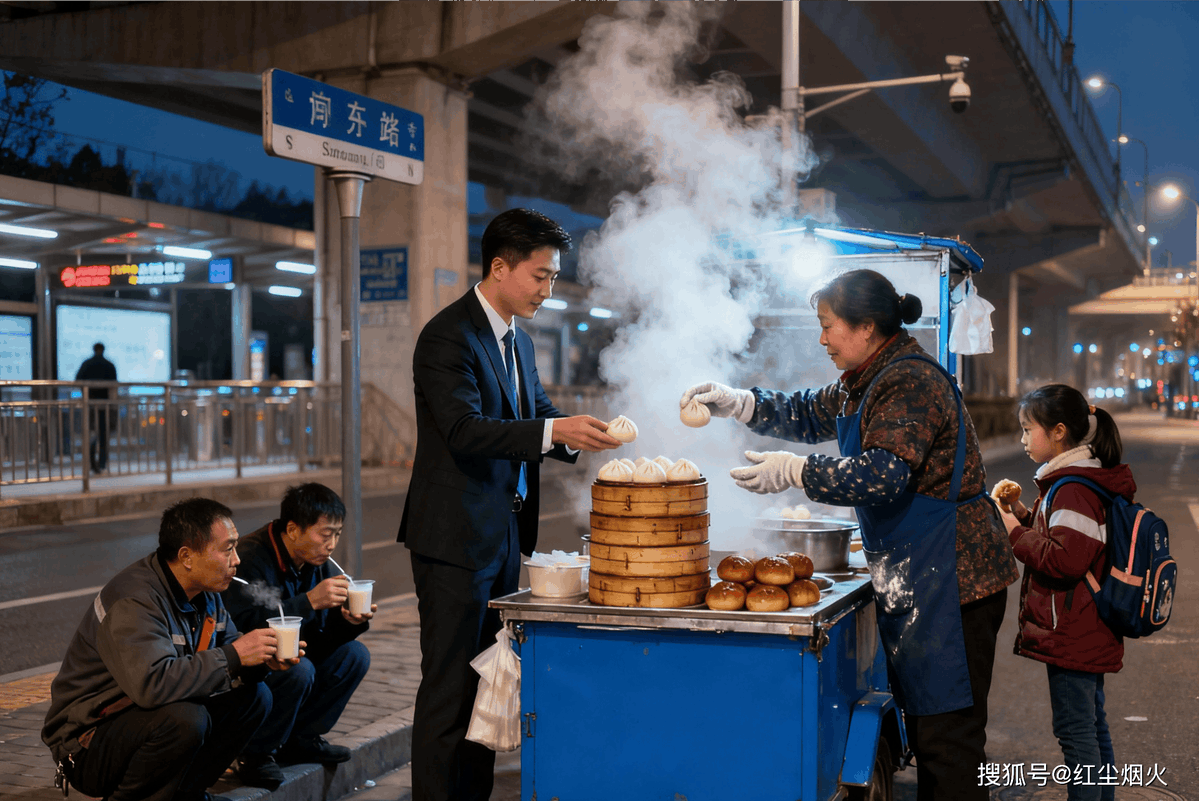 PriestleyS51379's tweet photo. Walked to work for the first time in years—stopped at a street stall for warm soy milk, saw old oak trees I’d forgotten. Small win, big vibe shift. https://t.co/7XpOR7DHeK