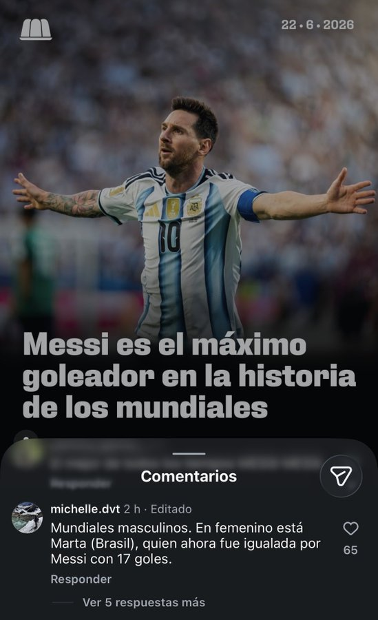 TTendenciaX's tweet photo. "Kukas":
Porque los kirchneristas se niegan a reconocer los logros de Lionel Messi y le siguen recriminando cosas. https://t.co/CyQFqWtOnd