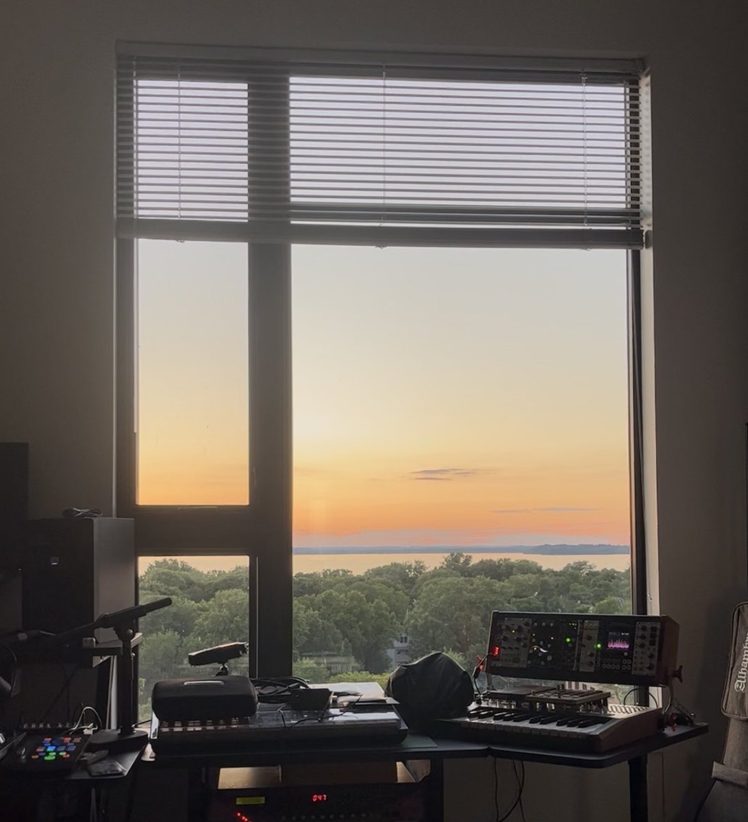 KyleMerckx's tweet photo. excited to make music here https://t.co/vt92wPr4tC