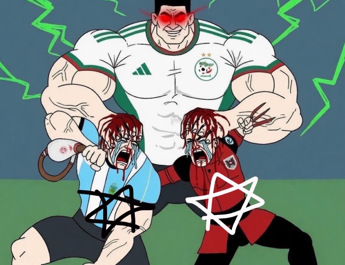 ss8db's tweet photo. Nazism Condemned :

🇩🇿❌
🇦🇹✅
🇦🇷✅

Recognizes the Holocaust : 

🇩🇿❌
🇦🇹✅
🇦🇷✅

Antisemitism Condemned : 

🇩🇿❌
🇦🇹✅
🇦🇷✅

Recognize Israel : 

🇩🇿❌
🇦🇹✅
🇦🇷✅

% of the population who are antisemitic :

🇩🇿>99%
🇦🇹28%
🇦🇷24%

Algeria > Argentina + Austria https://t.co/TpUAK81WJ1