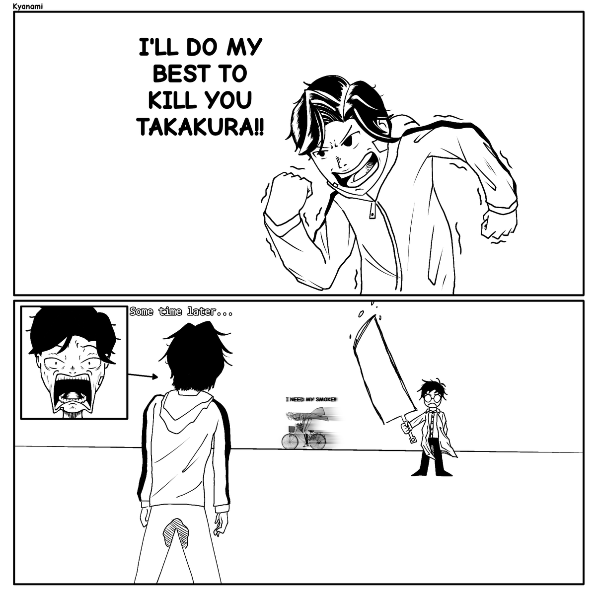 _Kyanami_'s tweet photo. You're NOT built for this, Hase...
#Dandadan #ダンダダン https://t.co/3rpjNkuiaZ