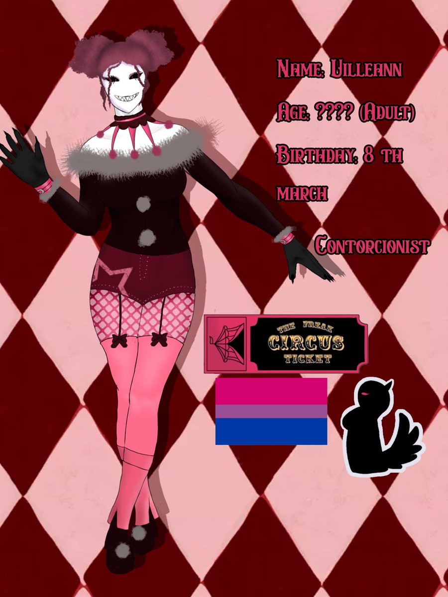 ItsmeVelvet_'s tweet photo. my OC from The Freak Circus #tfcoc #TheFreakCircus_트친소 #originalcharacter #tfc https://t.co/hTpZk0QA8L