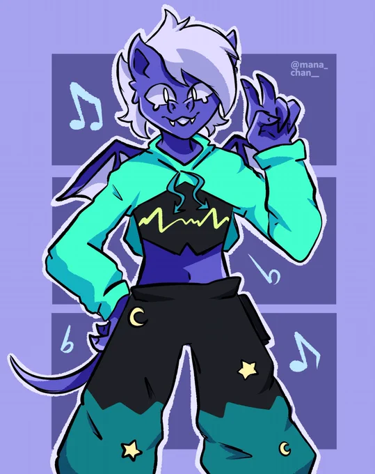 [oc] Lyric the reliable DJ! it's their side-gig