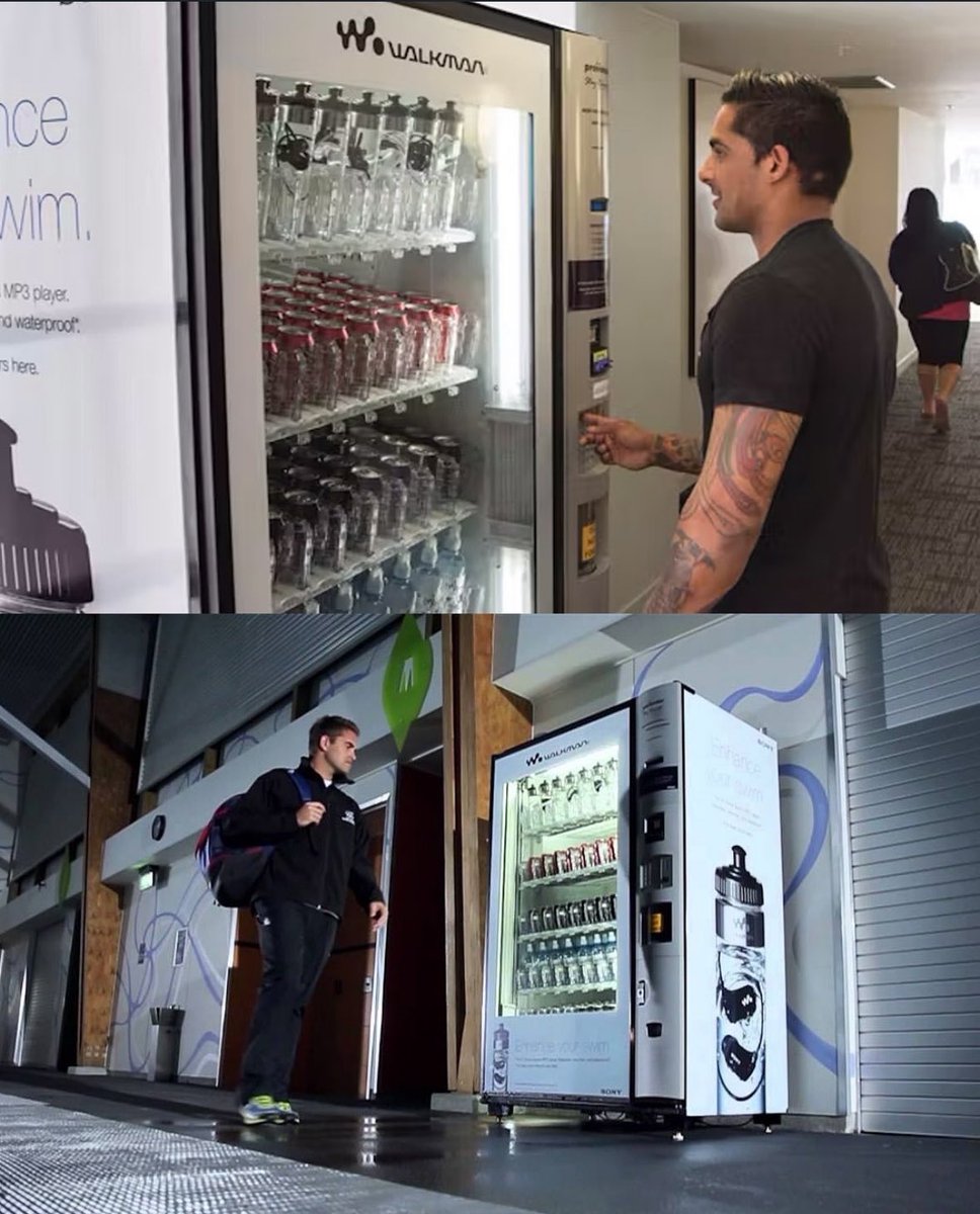Shtreetwear's tweet photo. In 2014 Sony Sold their Earbuds in a Water Bottle to Prove they were Waterproof https://t.co/8uWXT18mTj