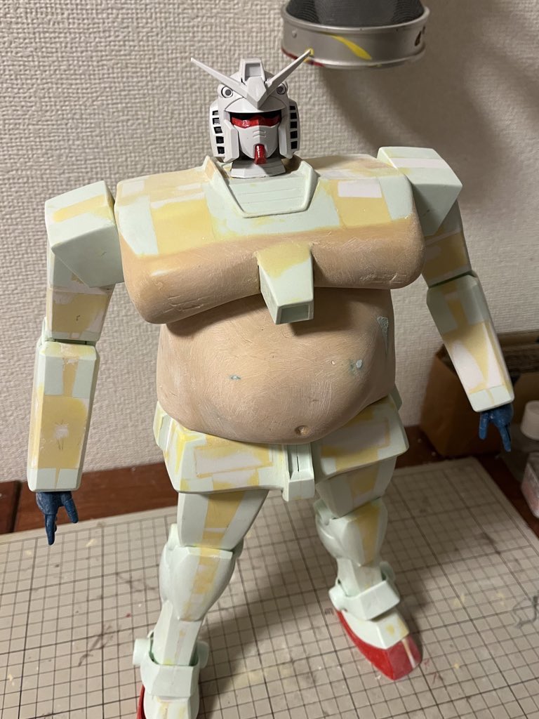 go_ri_ra_gunpla's tweet photo. #みんなのパテ工作見せて https://t.co/sm31BN2MWc