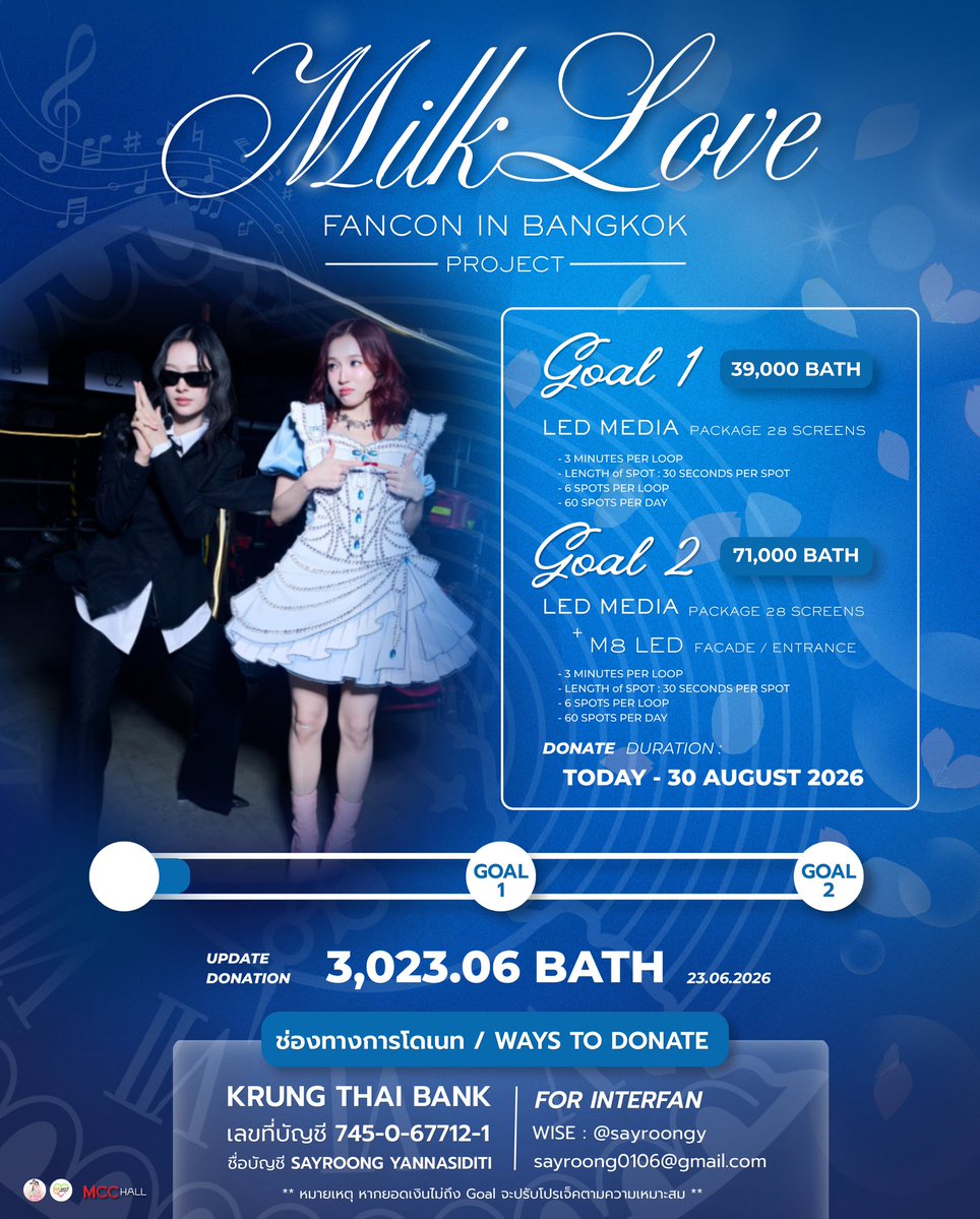 muv_content's tweet photo. 📢 อัพเดทยอดที่ยกมาจากโปรเจกต์ ShashaGorya Home Screen ทำให้พวกเรามียอดตั้งต้นโปรเจกต์เป็นจำนวน 3,023.06 บาทค่ะ

เจ๊เมิฟสามารถโดเนทได้ทุกยอดไม่จำกัดจำนวนเลยนะคะ ใครโดเนทแล้วอย่าลืมแจ้งสลิปใน Google Form กันด้วยน้าา 🙏🏻💚💖

#MilkLoveFinallyFancon
#MilkLove #มิ้ลค์เลิฟ https://t.co/QtVe2EcZj4