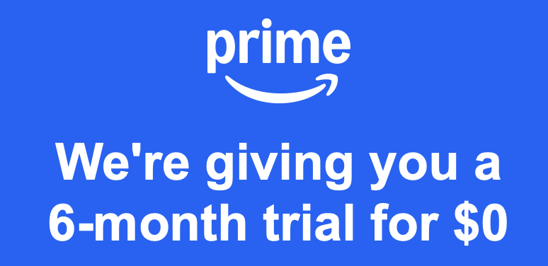 DealsFinderIO's tweet photo. FREE AMAZON PRIME 6 MONTHS

Tomorrow's Prime Day deals are for Prime members only

Young adults can grab a free trial here: https://t.co/r2zF1D96Wg https://t.co/5H2WeYojAn