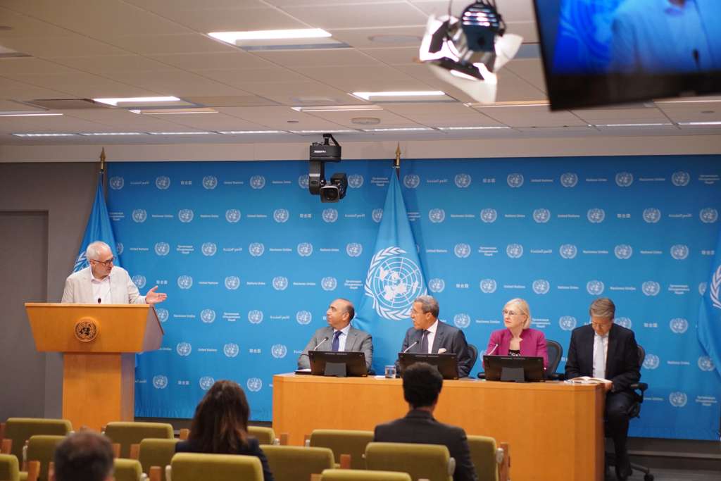ElizabethSpehar's tweet photo. Delighted to mark the opening of the first-ever #PeacebuildingWeek, 22 to 26 June, under the theme "UN Peacebuilding @20: Partnerships for Innovation, Inclusion and Impact." This year marks 20 years of the Peacebuilding Commission and the Secretary-General's Peacebuilding Fund. https://t.co/4yNd3ePBBT