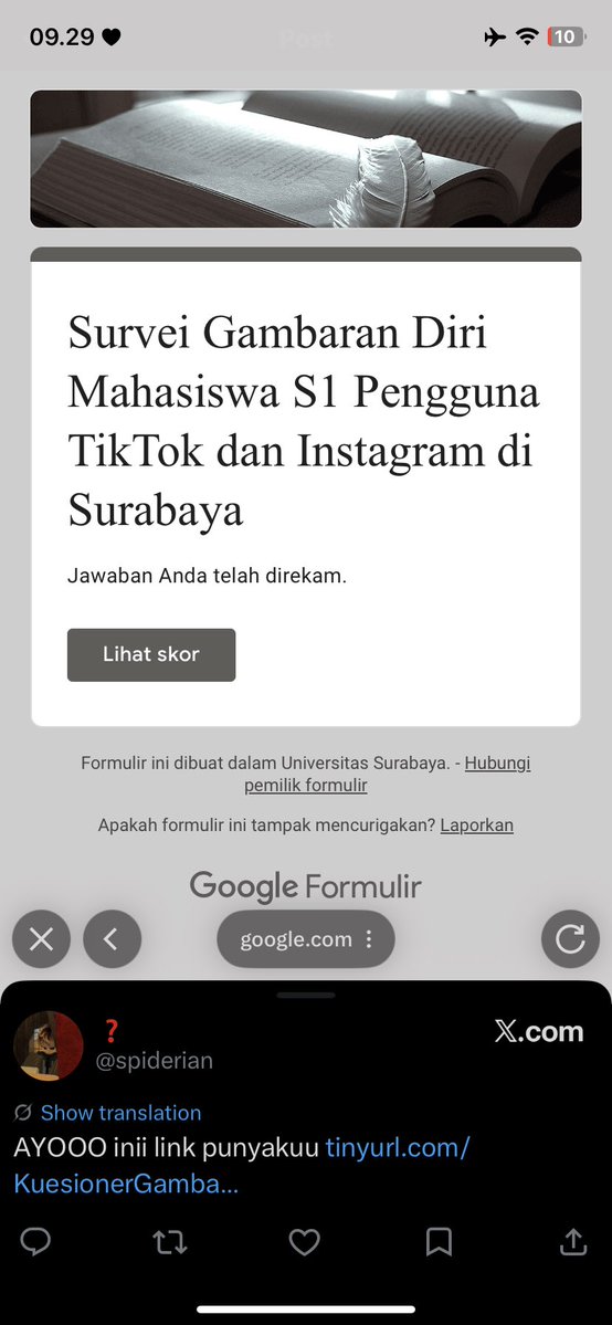 lulus2026's tweet photo. @spiderian @tanyarlfes done kak, ini link aku ya kak https://t.co/XOuqWz6yjT https://t.co/XfrfwQnKXA