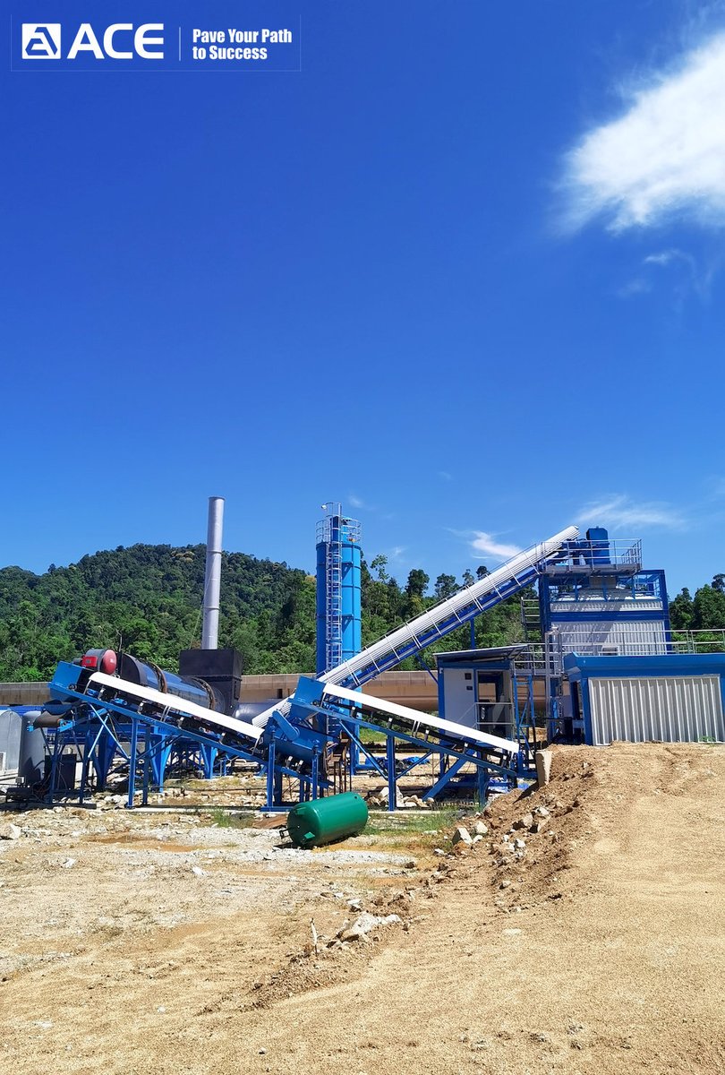 ACEgroupmachine's tweet photo. DAP 120 Drum Mix Asphalt Plant has been fully installed, commissioned and officially put into operation at the construction site in Malaysia.
👍 Like ❤️ Follow
Web： https://t.co/B8VMP1bMq9
👇 Comment “PRICE” to get your customized solution
#DrumMixAsphaltPlant #AsphaltPlant https://t.co/e9V8fA8Pk9