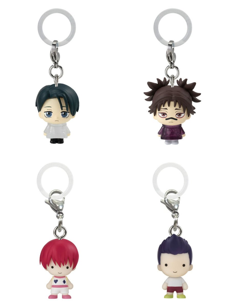 _luxx3's tweet photo. HUNTER×HUNTER ハンターハンター DEATHNOTE 呪術廻戦 サンリオ ハイキュー めじるしアクセサリー ガチャ 交換

【交換】

譲→1枚目(ノブナガ.メロ各2)

求→2.3.4枚目

クロロはヒソカ、クラピカ、フェイタンのみ

大阪手渡しor郵送希望
お気軽にお声掛けください。 https://t.co/hNRUxS851L