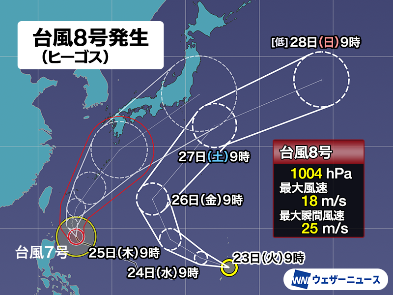 arakichi1969's tweet photo. 【ダブル・タイフーンは突然に】
台風進路が、小田和正にしか見えない呪い
いっそのこと、台風８号（トクトゥーン）に！ https://t.co/XlEWe5jT12