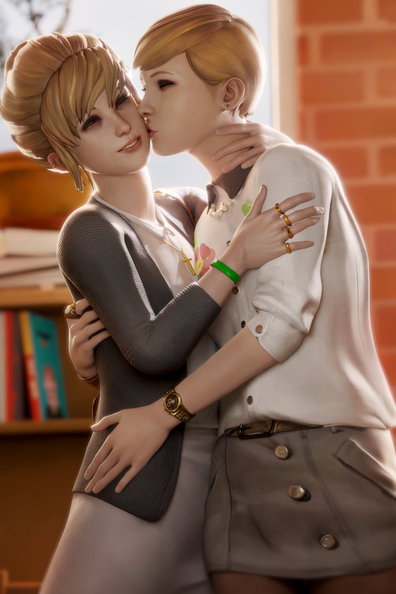 HazSapphic's tweet photo. I can't put down the cup (making women kiss in Blender)

#chasemarsh #lifeisstrange #sapphic #katemarsh #victoriachase https://t.co/mPyoYQhl1q