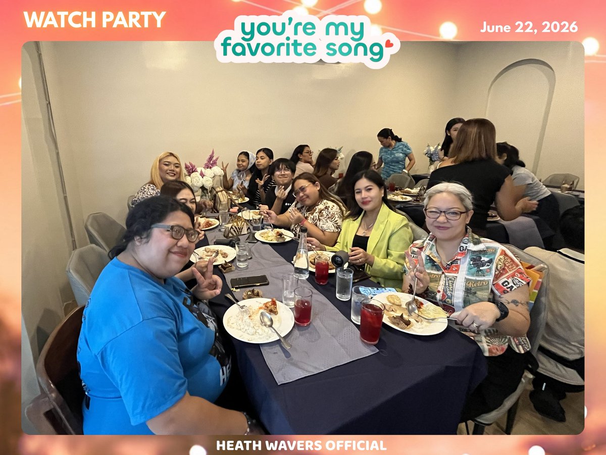 HeathWaversOFC's tweet photo. To all the Buzzbears who joined us at the You’re My Favorite Song watch party, thank you for spending your day with us! 💙✨

Your presence, energy, and support made the celebration even more special. We hope you enjoyed the event as much as we did. Until next time, Buzzbears! 🧸

#HeathJornales #YMFS #ymfsmiguel