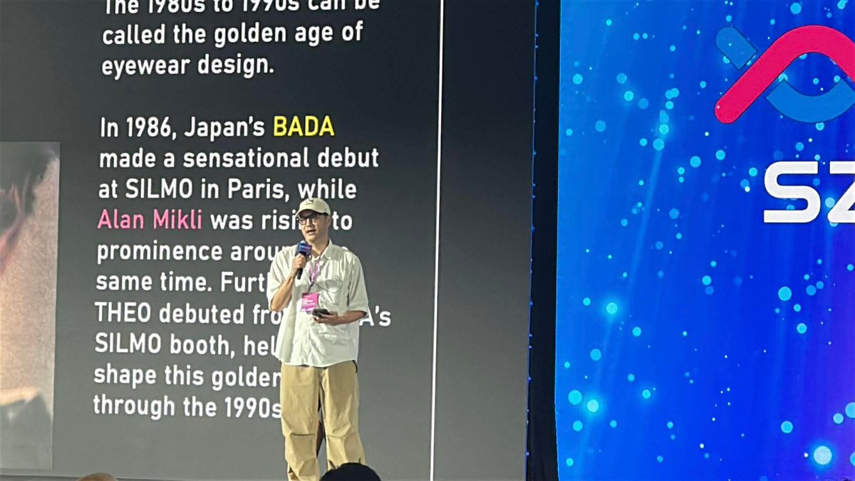 specnakajima's tweet photo. スマートグラスで人は何を見るのか？
https://t.co/X0FeMmFxWS

先週、深圳国際メガネ展示会に招待され、メガネデザインのマスタークラスへの出店と、「コモディティ化し低価化するメガネへの対抗策」というテーマで講演も行いました。

AI・ARグラスの色合いが濃い展示会なのですが、結構刺激的 https://t.co/VcxdquUuPX
