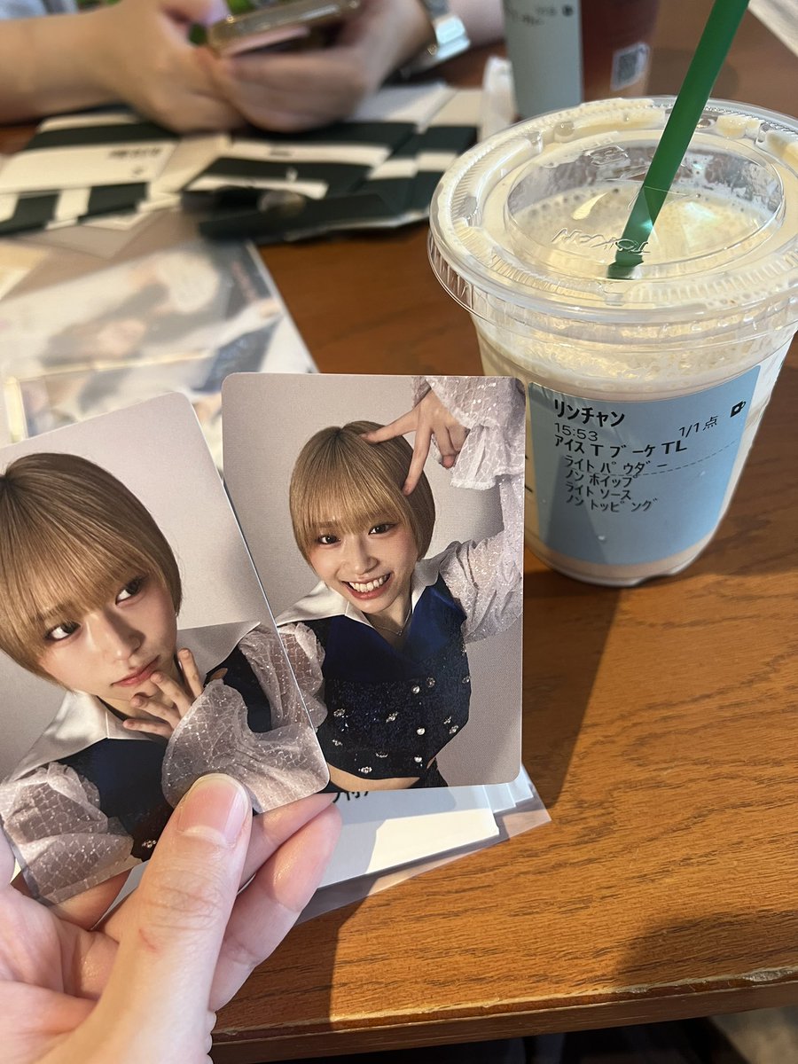 kanakoang's tweet photo. スタバだよﾘﾝﾁｬﾝ！ https://t.co/JBNuHzcXMf