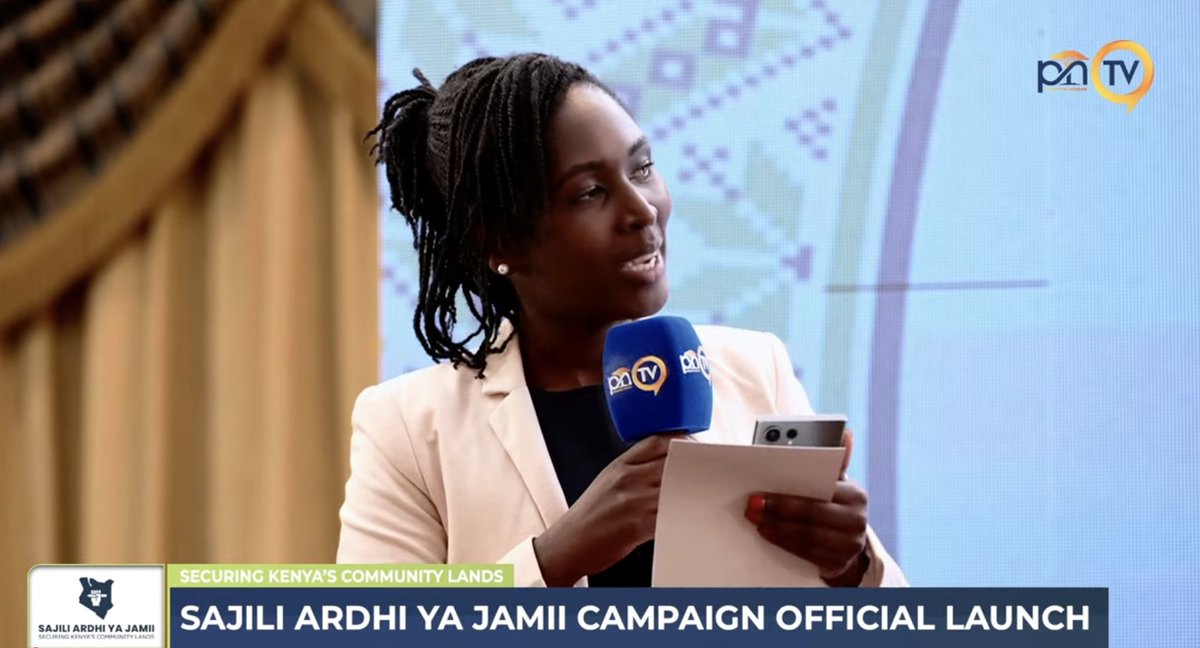 ardhiyajamii's tweet photo. @Moadow @NamatiKenya “Community land registration is not just about a title. It is about dignity, security, self-determination, and ensuring communities have a seat at the table when decisions are made about their lands”
 Eileen Wakesho- @GlobalNamati Land, Environment and Climate #SajiliArdhiyaJamii https://t.co/gqNhmPw9J8