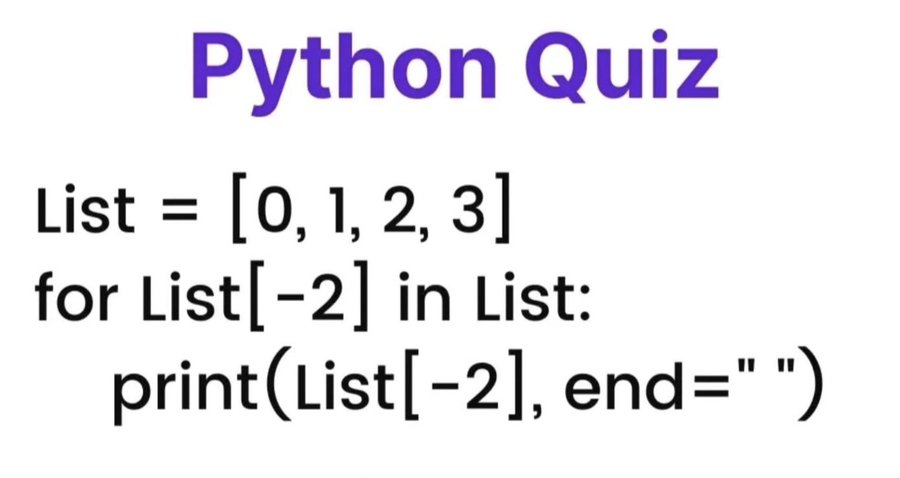 PythonCrafted's tweet photo. Python Quiz: What is the Output ?🐍 https://t.co/LZnt15RUD0