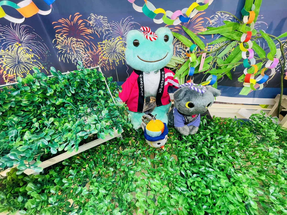 IVQOxkinjz55935's tweet photo. そごう横浜店マルシェドショップでは、七夕まつりフォトスポットを展開いたしました。
当店最後のフォトスポットのご提案になります。
皆様のご来店お待ちしております！！
＃マルシェドピクルスそごう横浜　＃かえるのピクルス https://t.co/4XpHuWnoV9