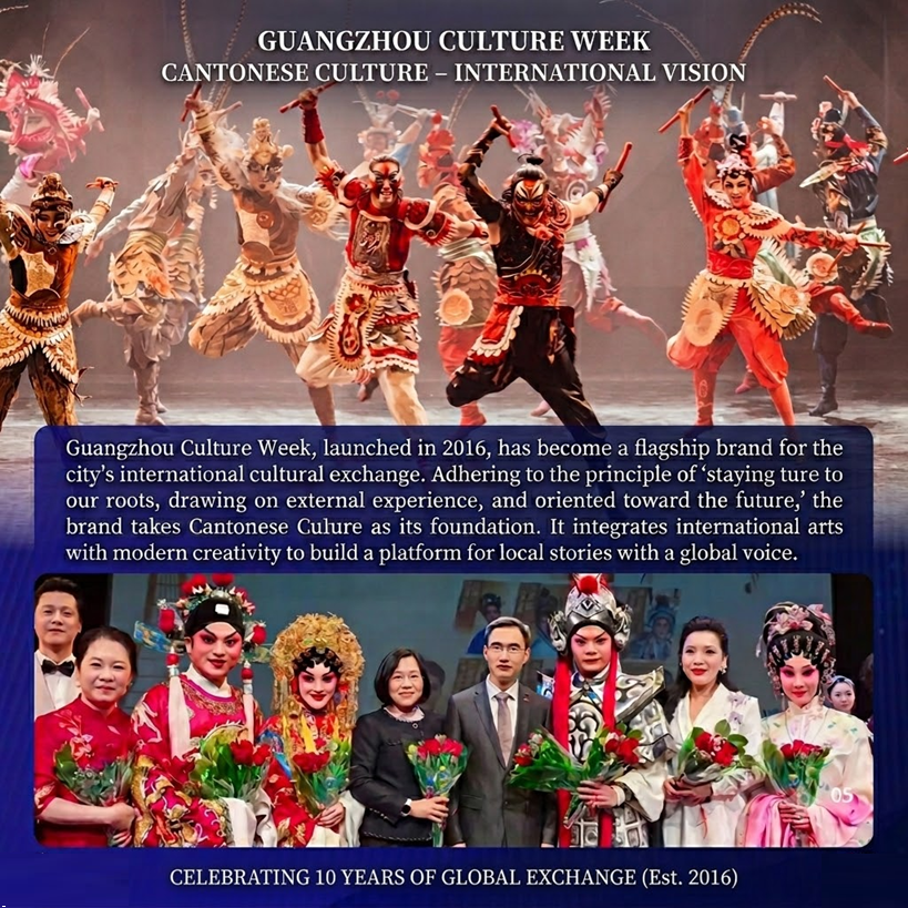 gzspotlight's tweet photo. Guangzhou Culture Week – a flagship cultural exchange brand since 2016.

Cantonese opera, puppetry, acrobatics, modern dance

Nearly 100 performances to 34 countries across 5 continents.

Building cultural bridges, one show at a time.

#GuangzhouSpotlight #GuangzhouCultureWeek https://t.co/Ge57phgLnO