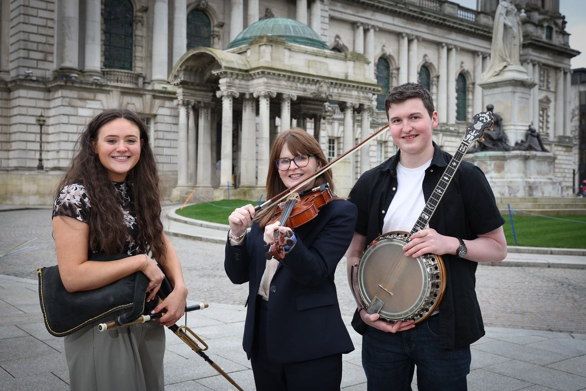 Economy_NI's tweet photo. Economy Minister Dr @Carchibald_SF has announced £1m for this year’s Fleadh Cheoil na hÉireann, which will be hosted in Belfast this summer. 

The financial support from @NITouristBoard to @belfastcc will support the successful delivery of the world-class event, positioning Northern Ireland as a destination of choice for visitors from across the island of Ireland and beyond.

Read more ➡️ https://t.co/6APdvGfy1h